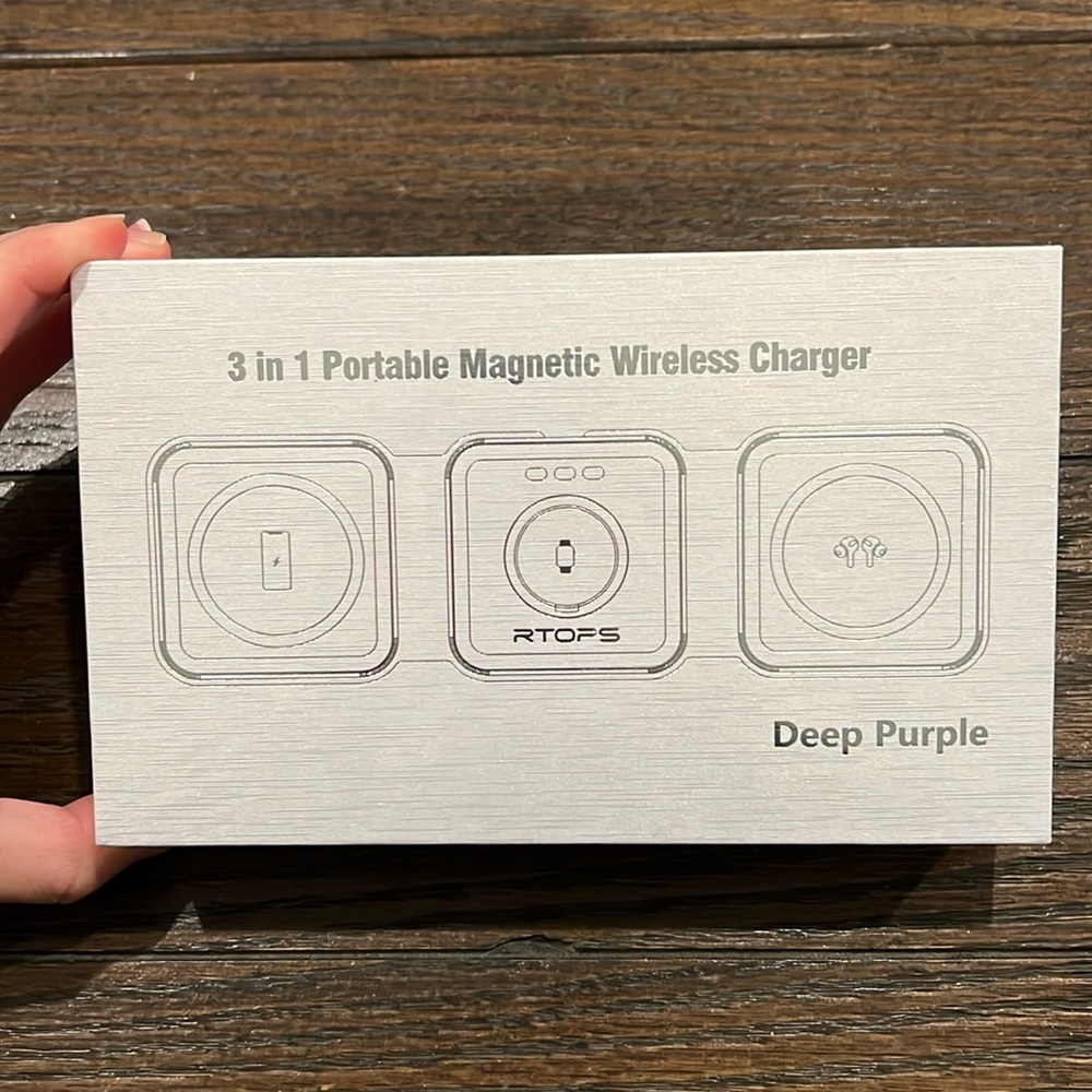Deep Purple Wireless Charger (3-in-1)